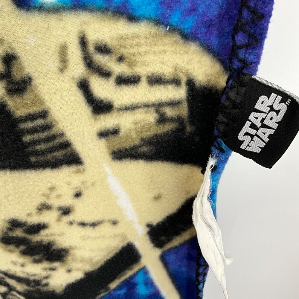 Star Wars Millennium‎ Falcon Vintage Space Scene Fleece Blanket - Picture 5 of 5